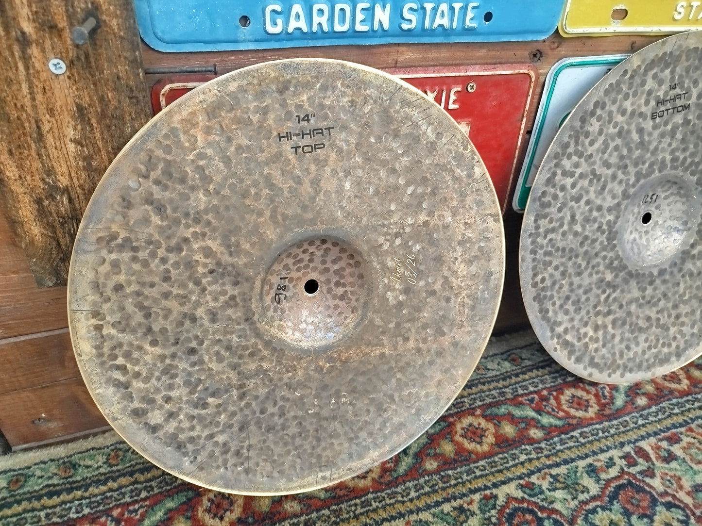 AMEDIA Dervish 14" hi hat. Nuovo.