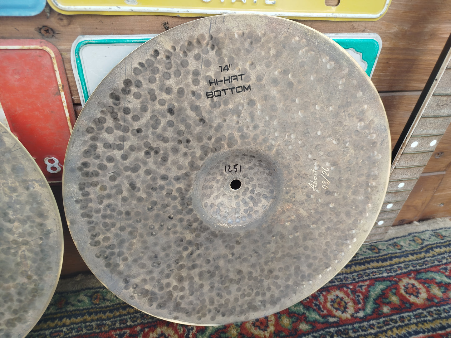 AMEDIA Dervish 14" hi hat. Nuovo.