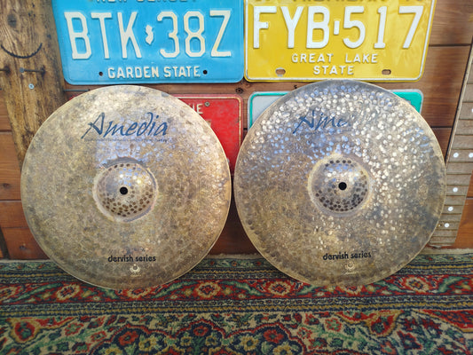 AMEDIA Dervish 14" hi hat. Nuovo.