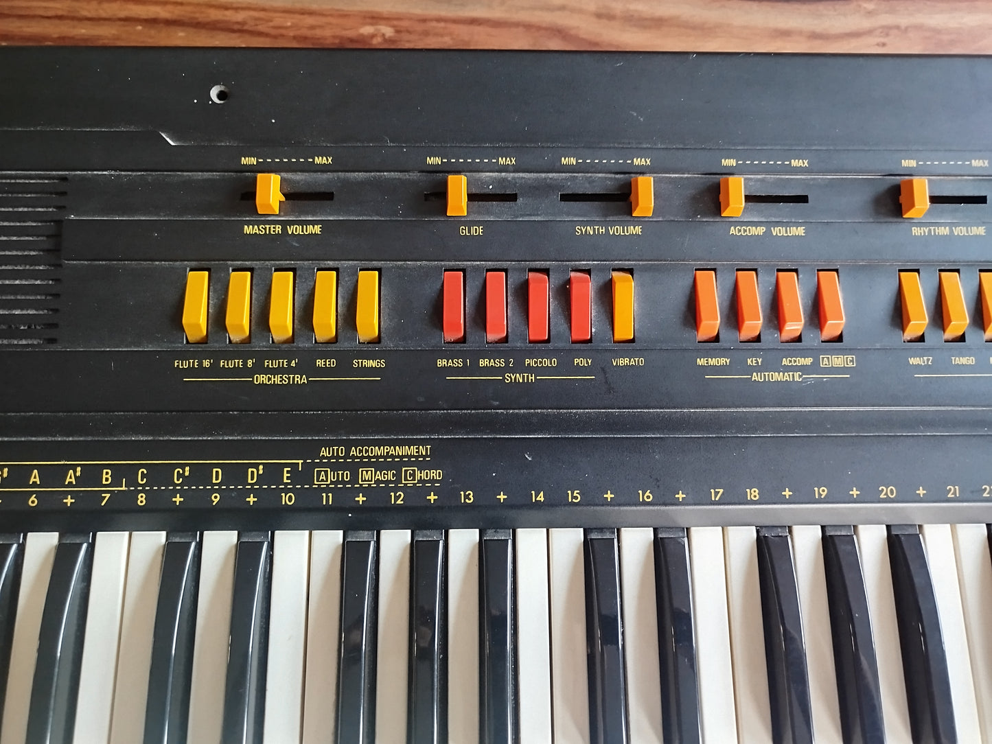 EKO Pony Synth 1981, vintage analog syntesizer.