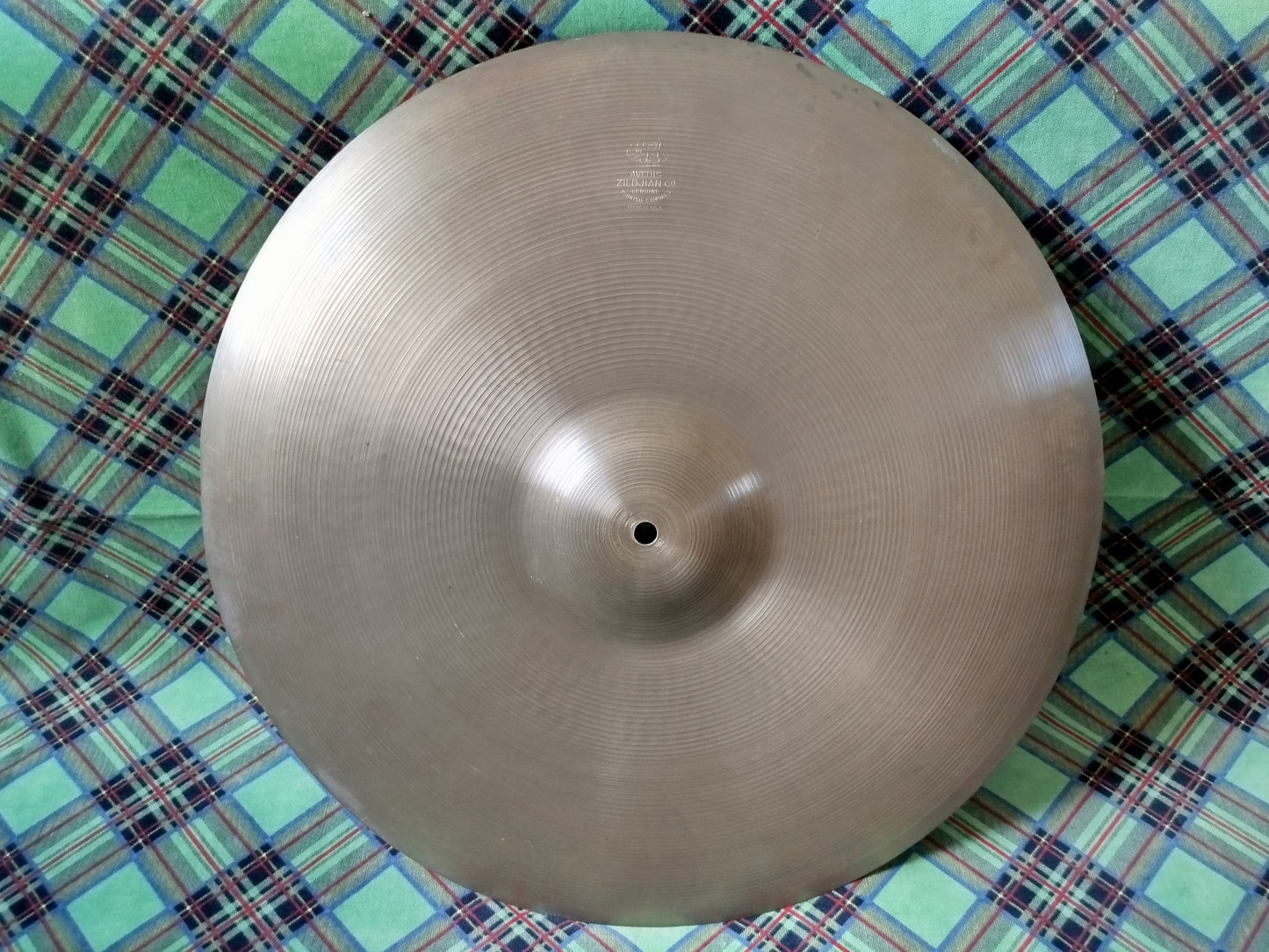 ZILDJIAN A 22” Ride, 1950s.