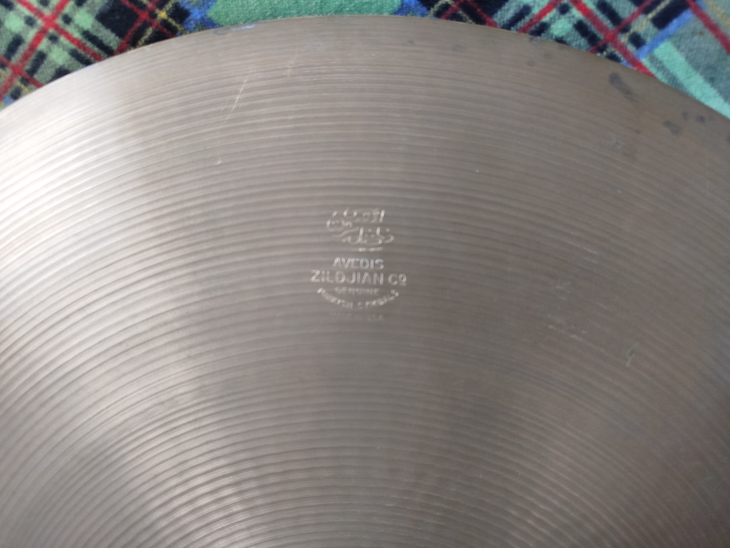 ZILDJIAN A 22” Ride, 1950s.