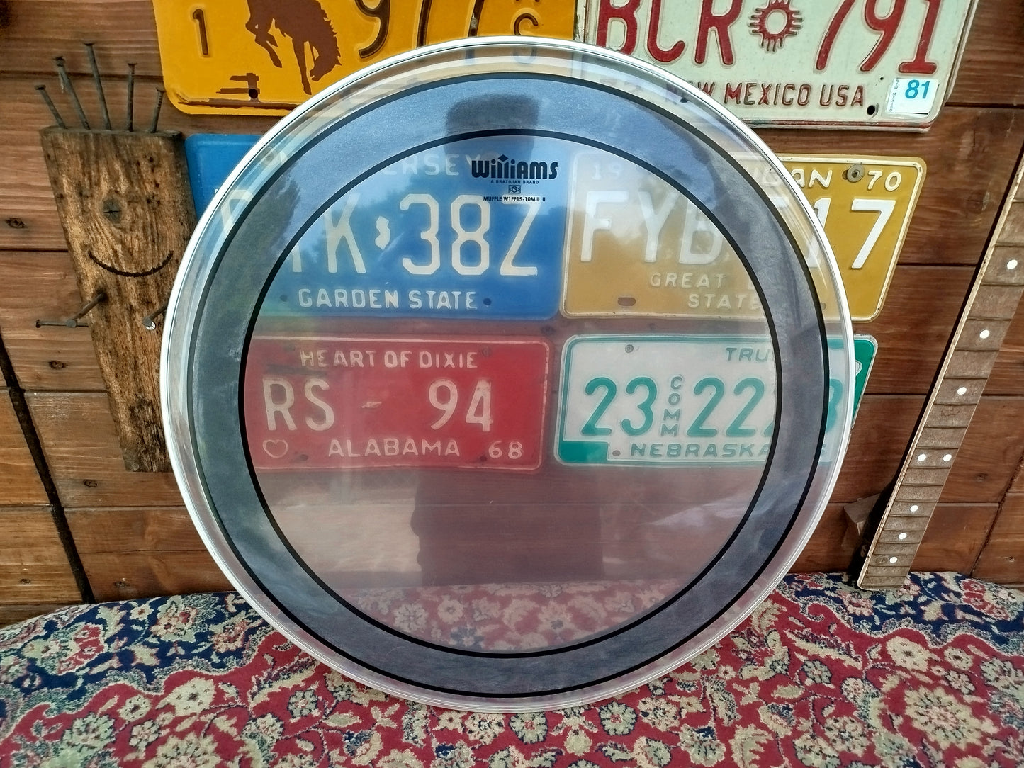 WILLIAMS Muffle W1FF Clear 22", bass drum head.