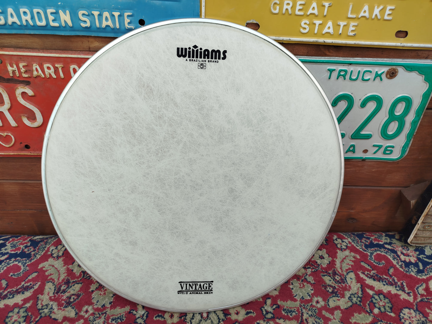 WILLIAMS Vintage WVT1 14", snare drum head.