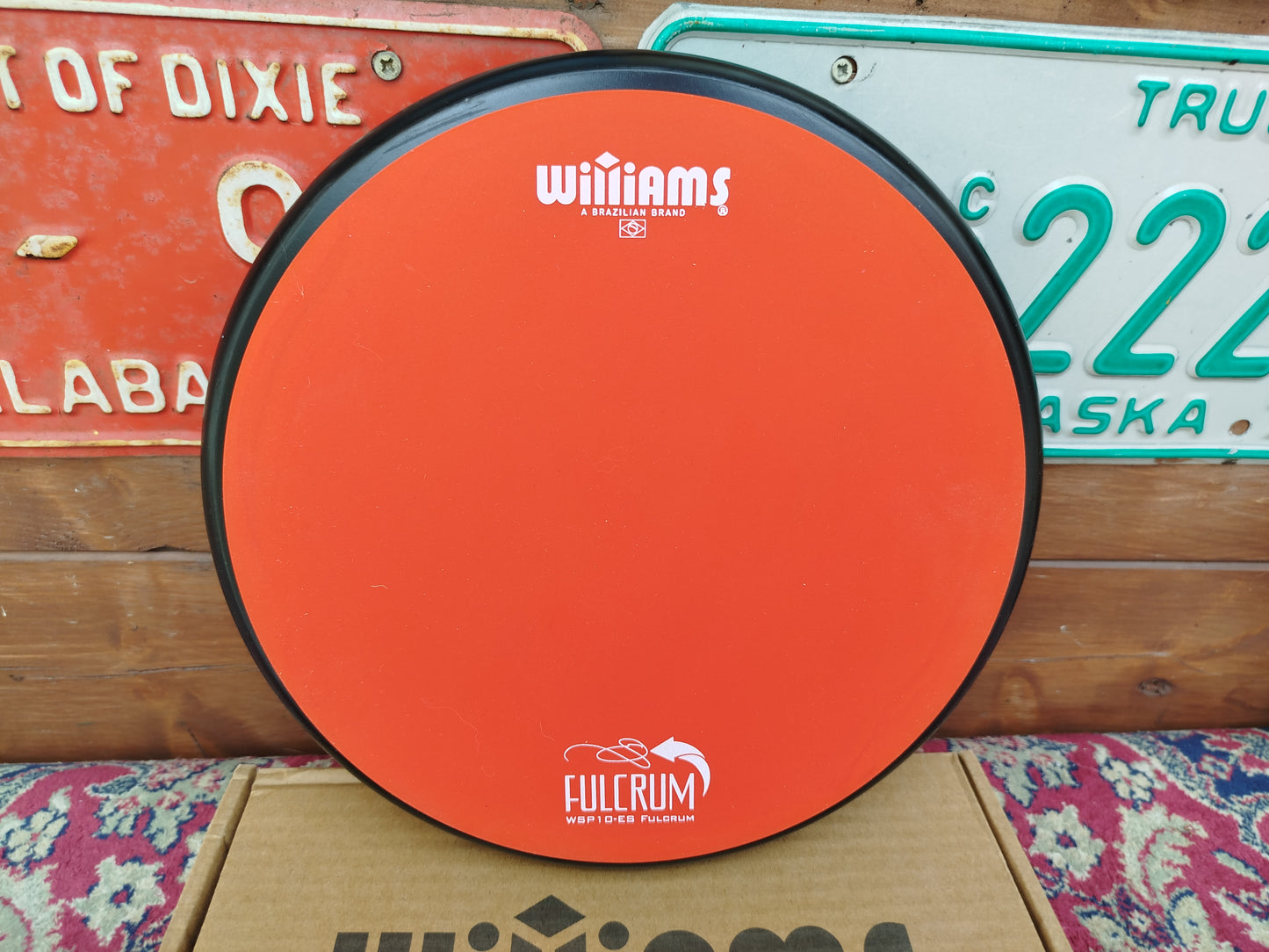 WILLIAMS WSP10-EB Red Fulcrum pad 10".