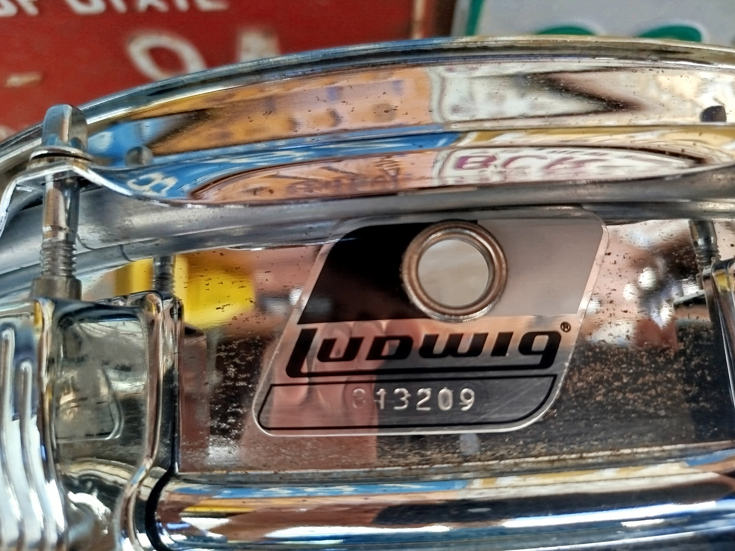 LUDWIG Steel Import series 14"x5", 1990's, usato.
