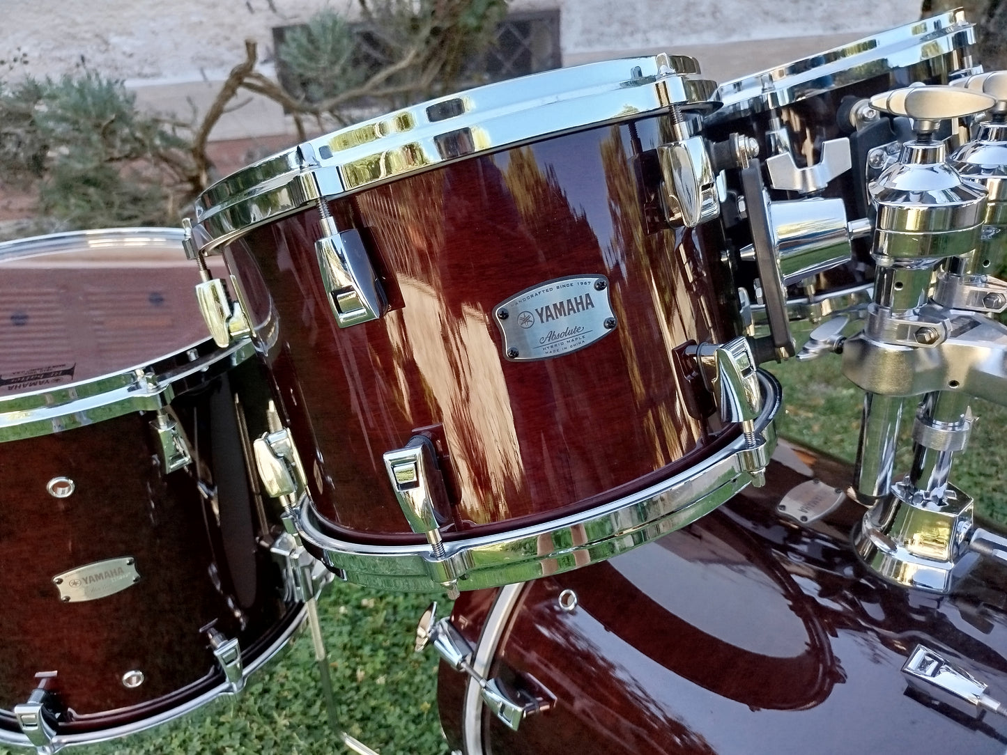 YAMAHA Absolute Hybrid Maple, Red Autumn.