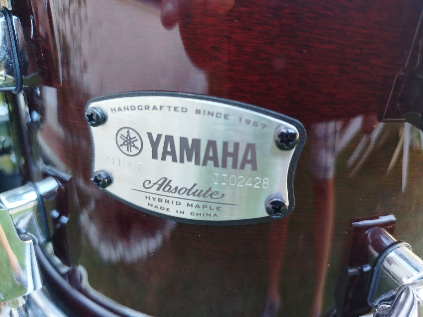 YAMAHA Absolute Hybrid Maple, Red Autumn.