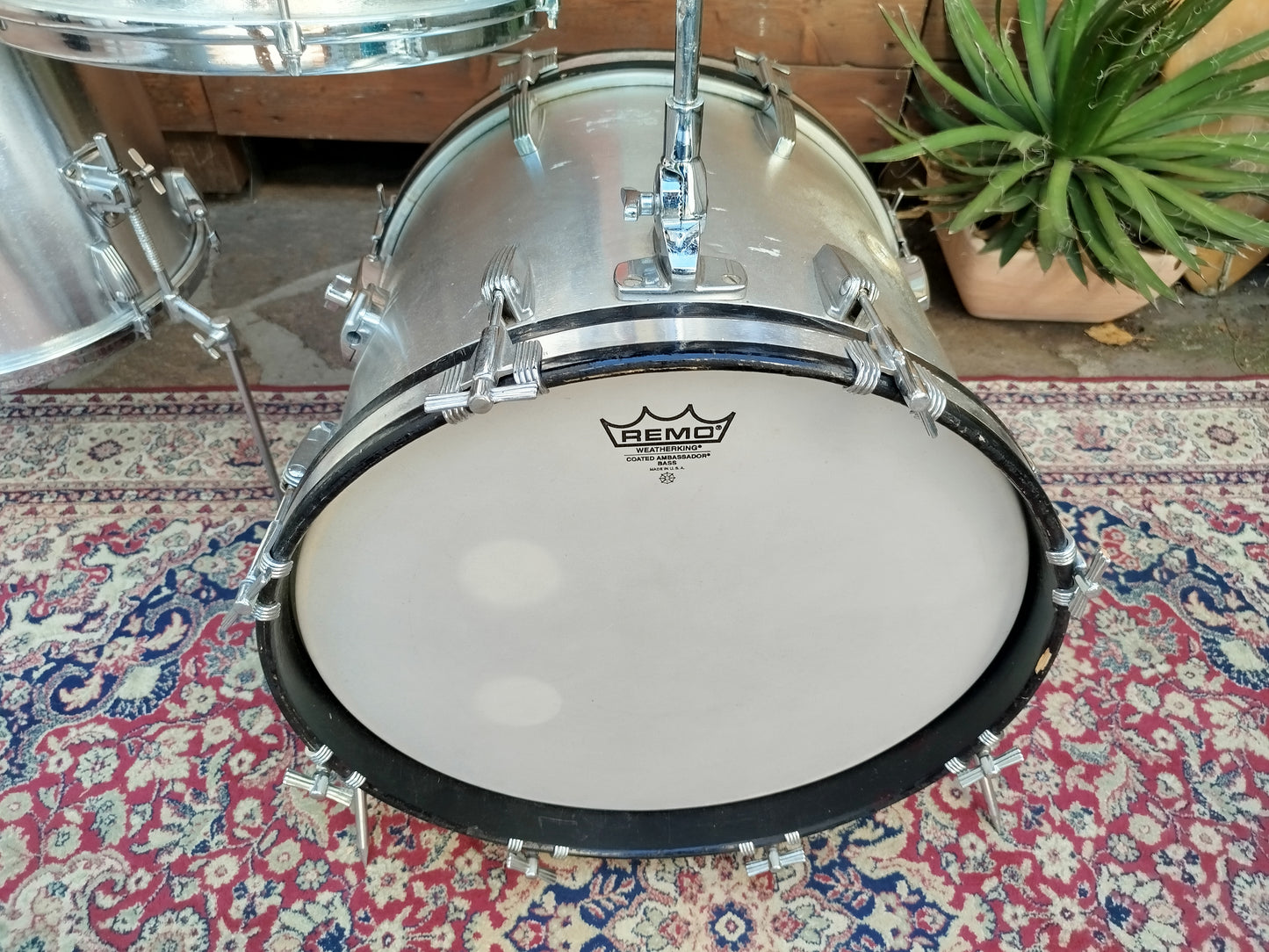 SUPER WOODING "President" Jazz set, 1970s.