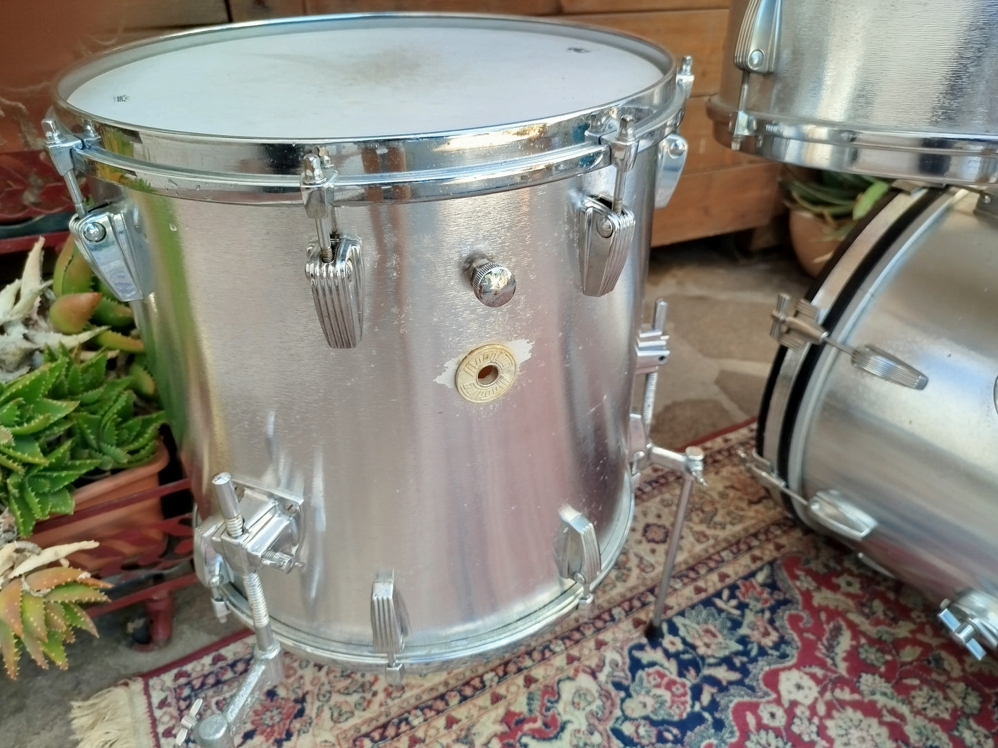 SUPER WOODING "President" Jazz set, 1970s.