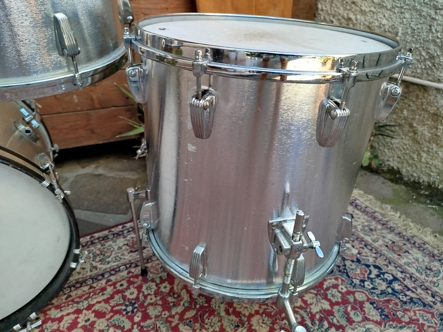 SUPER WOODING "President" Jazz set, 1970s.