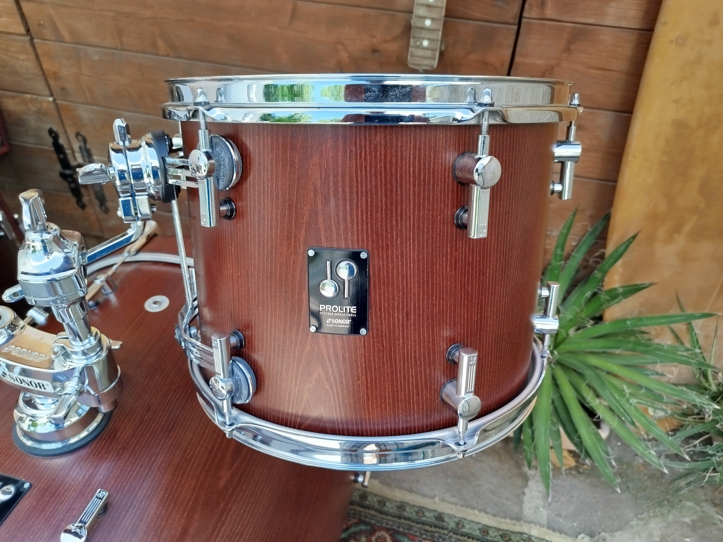 SONOR Pro Lite vintage Maple, 22", 13", 16", 14" snare.