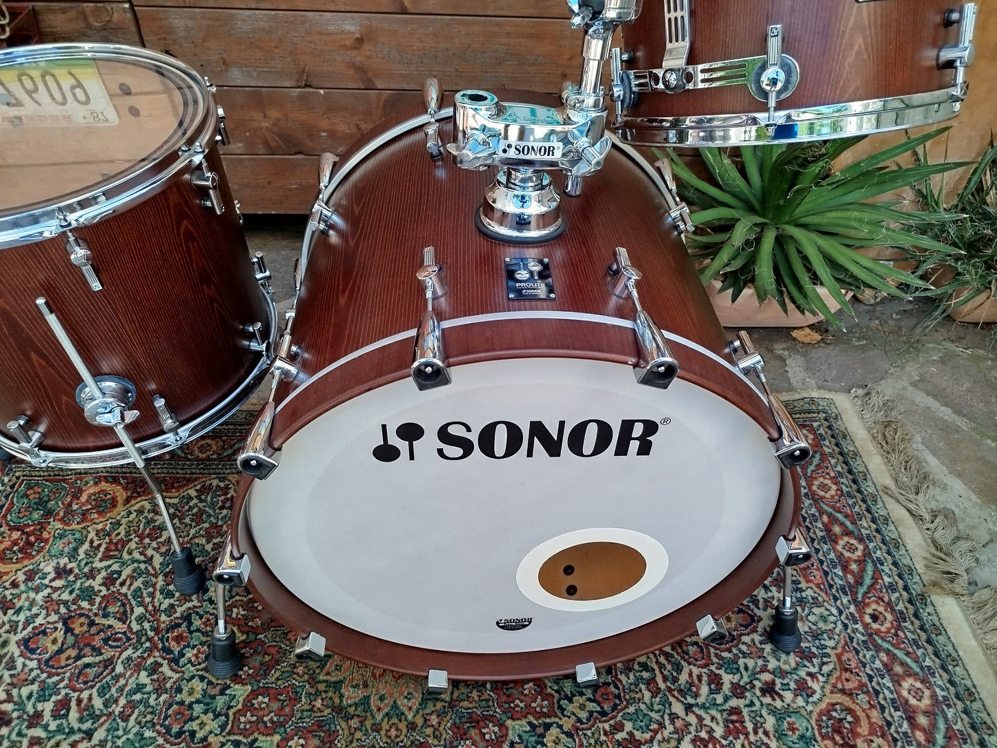 SONOR Pro Lite Vintage Maple, 22", 13", 16".