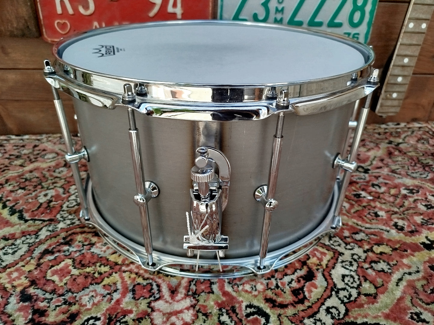 STEELDRUM 14"x8" Raw Steel, usato.
