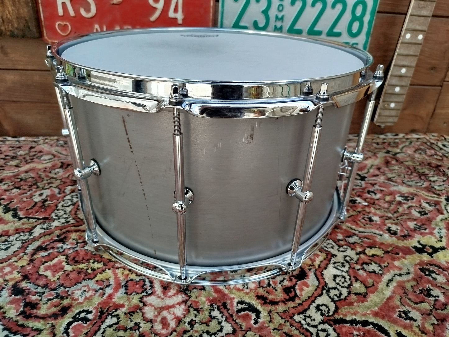 STEELDRUM 14"x8" Raw Steel, usato.