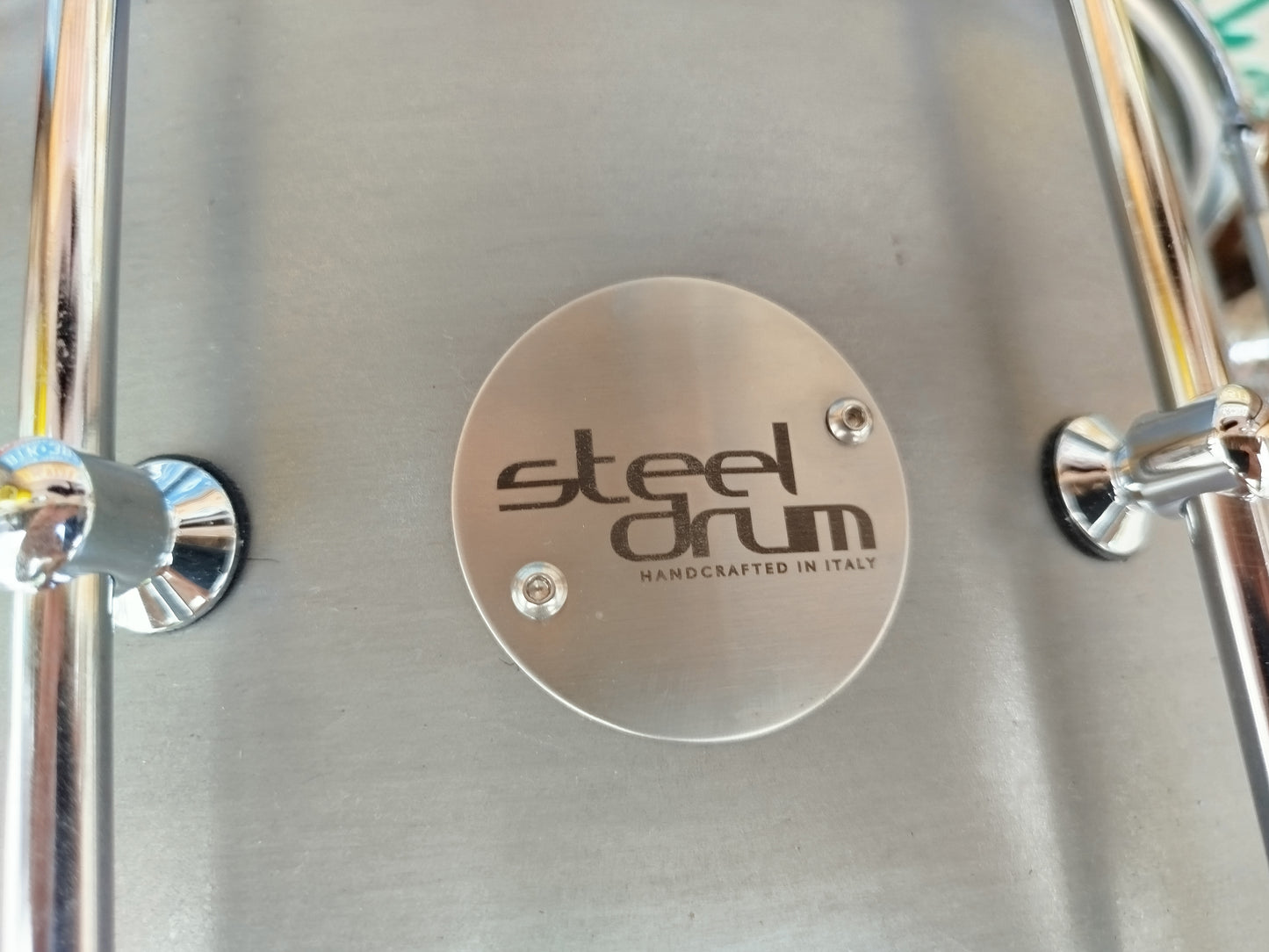 STEELDRUM 14"x8" Raw Steel, usato.