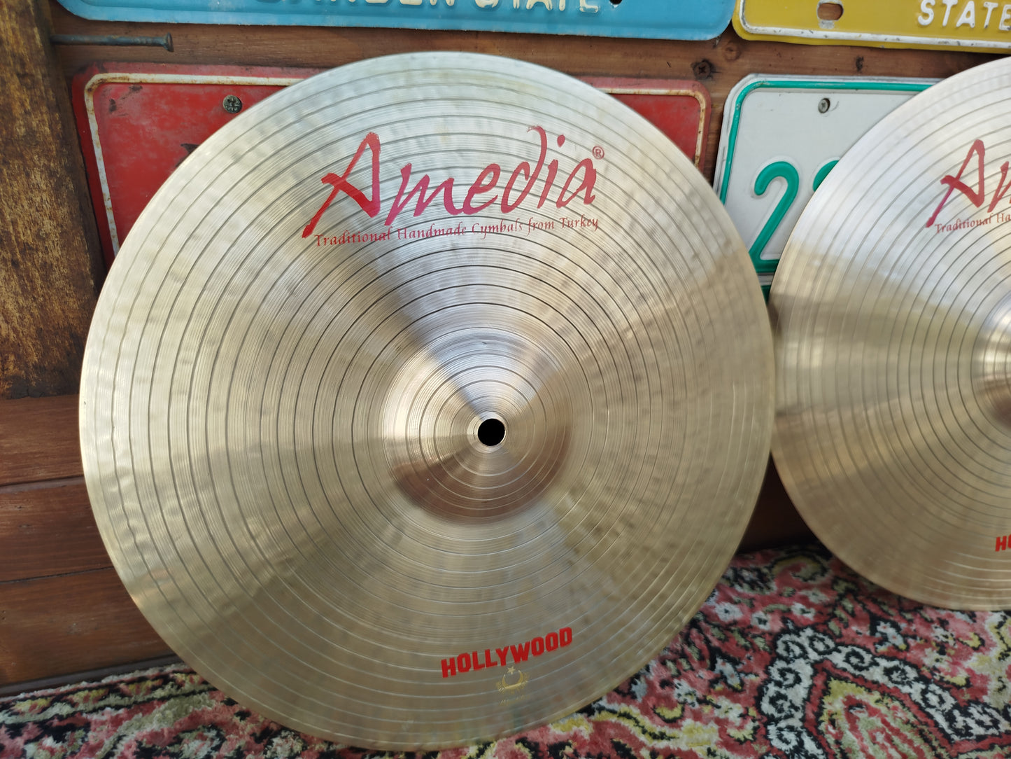 AMEDIA Hollywood 14" hi hat.