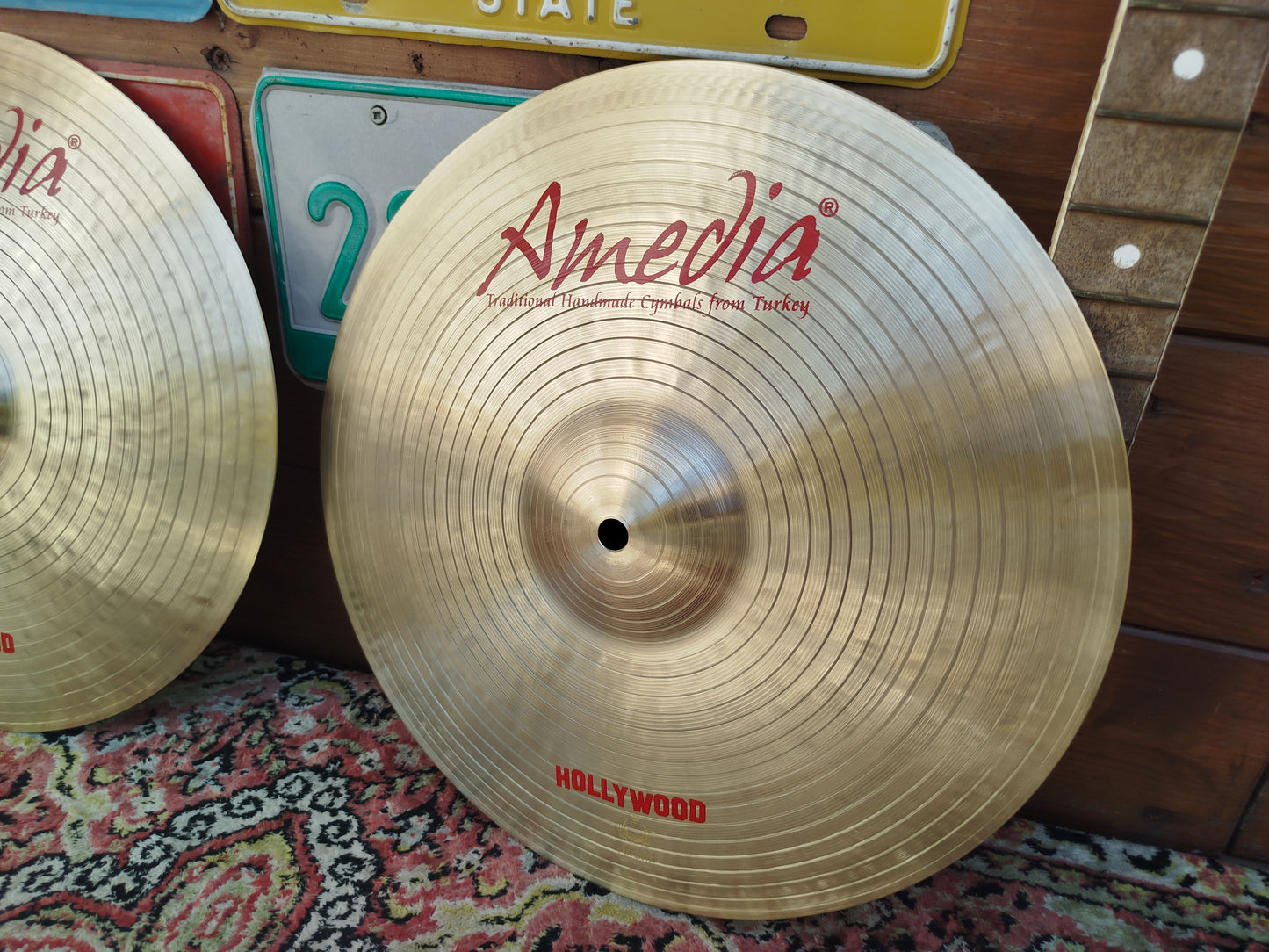 AMEDIA Hollywood 14" hi hat.
