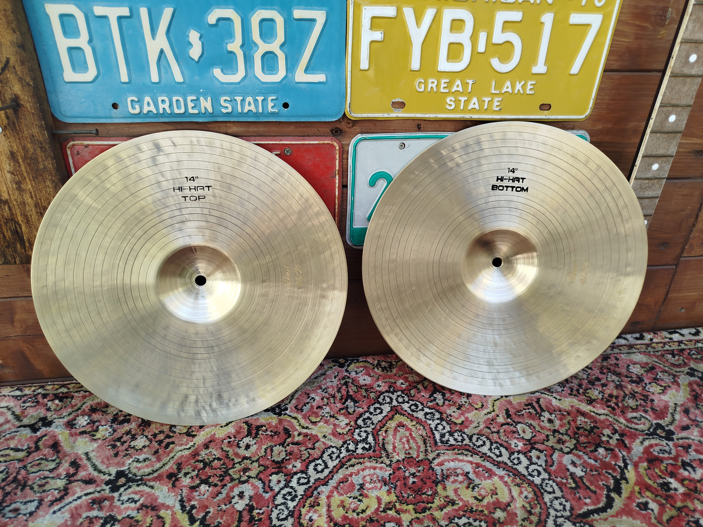 AMEDIA Hollywood 14" hi hat.