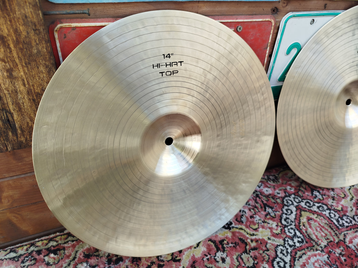 AMEDIA Hollywood 14" hi hat.
