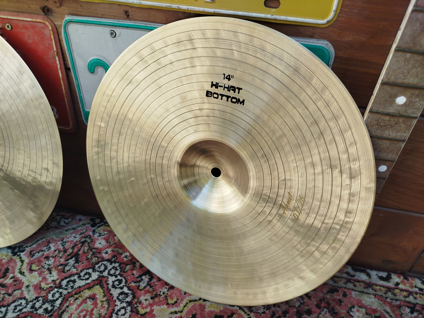 AMEDIA Hollywood 14" hi hat.