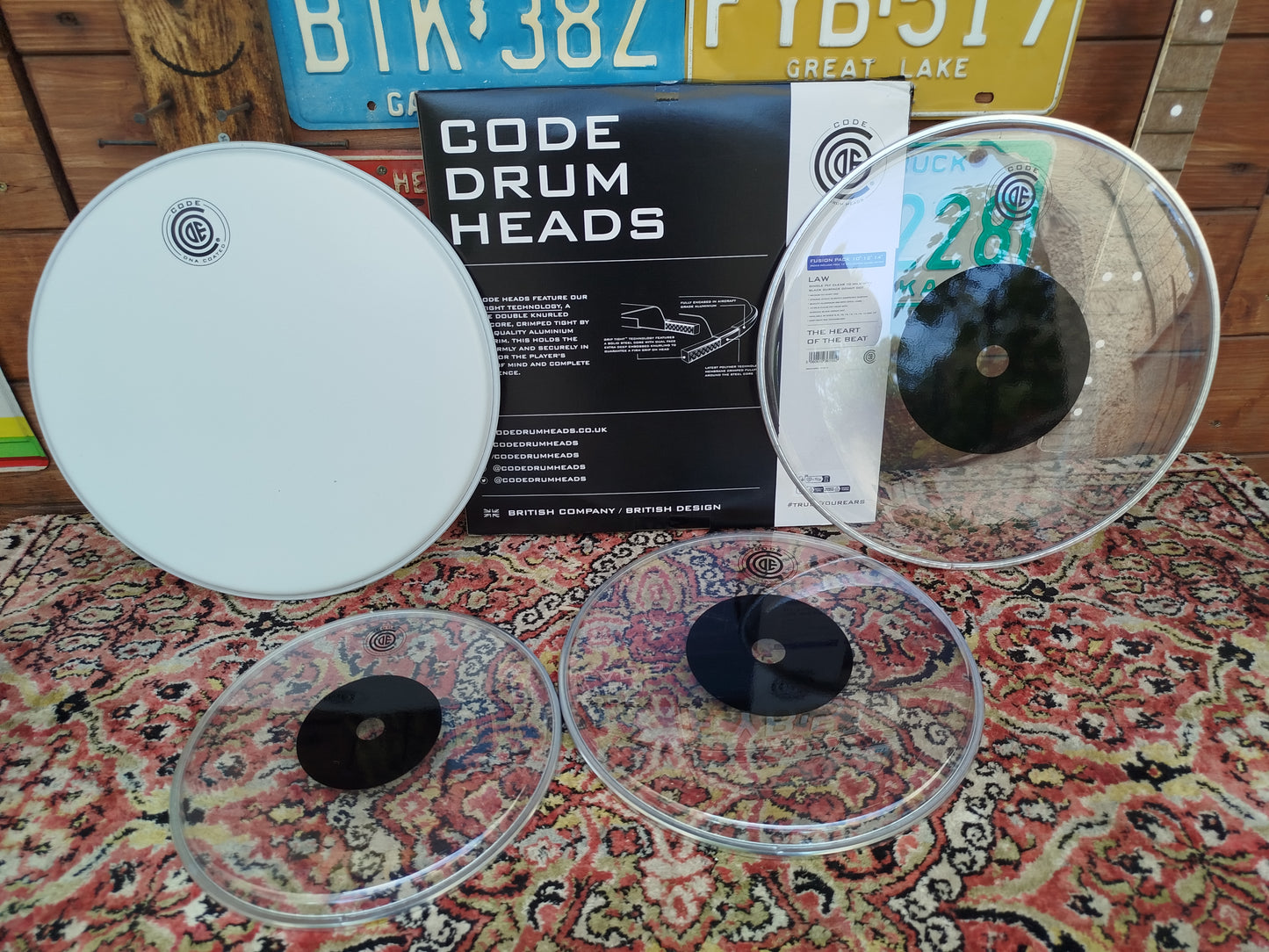 CODE Fusion pack, 10", 12", 14", + 14" DNA Coated