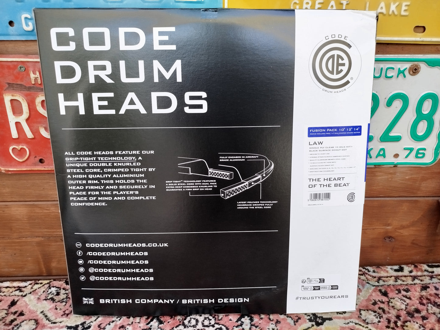 CODE Fusion pack, 10", 12", 14", + 14" DNA Coated