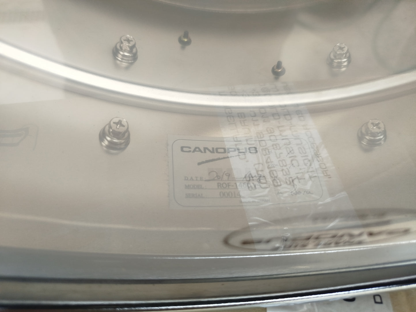 CANOPUS Limited Edition R.O.F. V4, 14"x6".