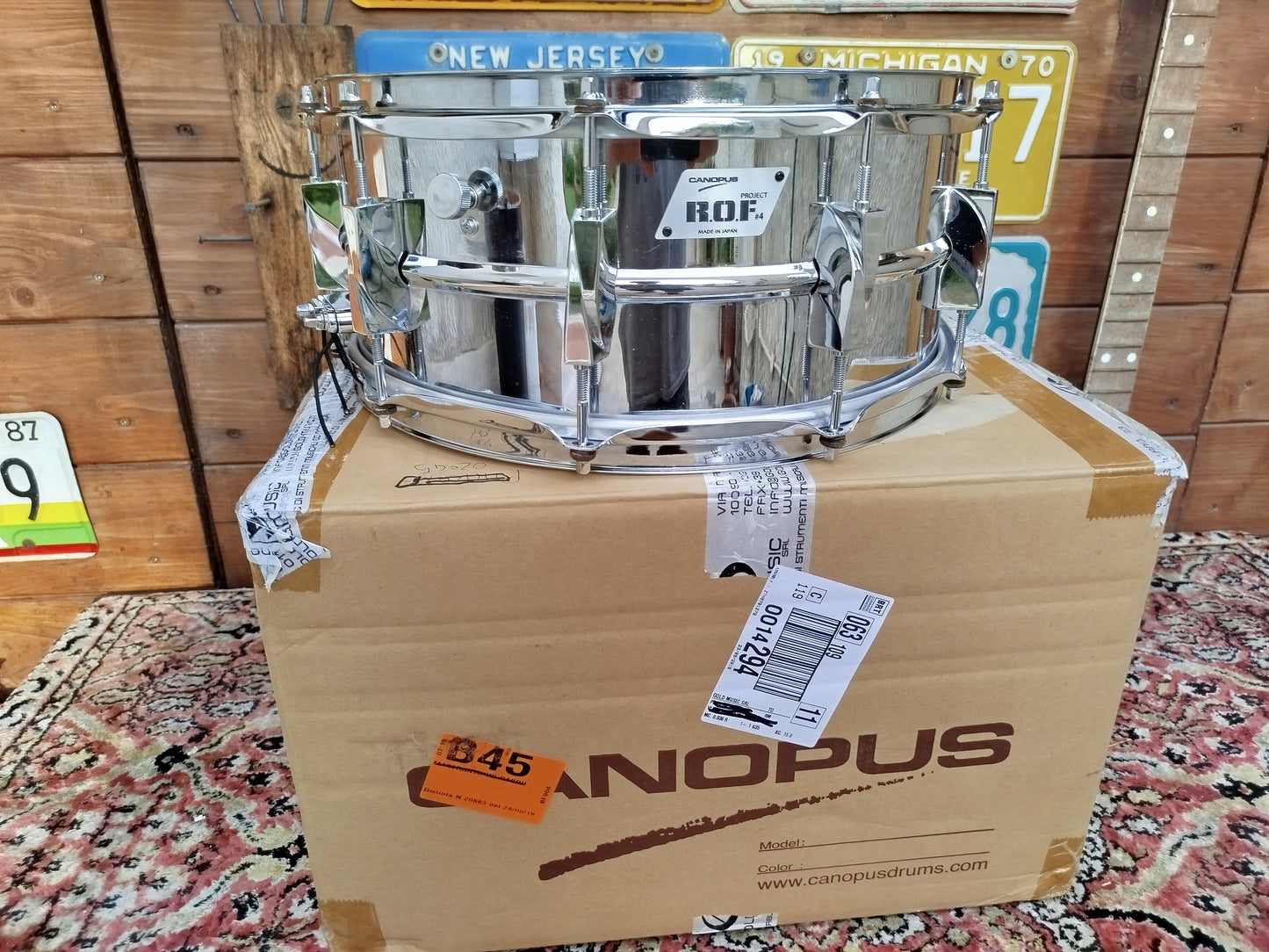 CANOPUS Limited Edition R.O.F. V4, 14"x6".
