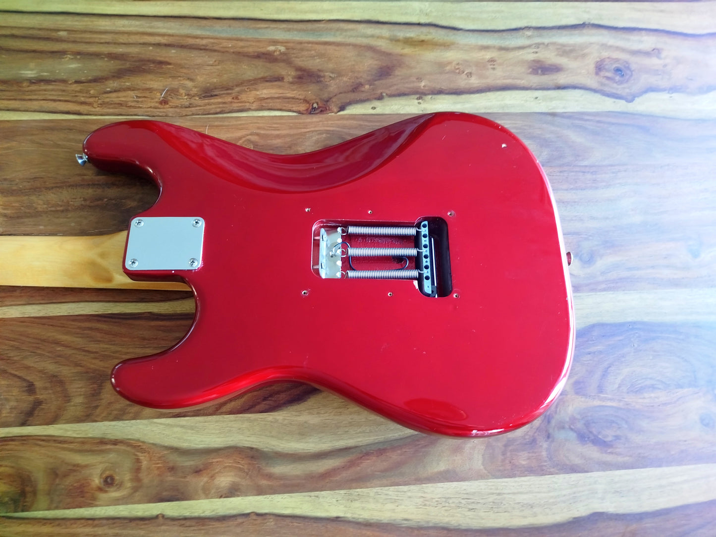 STRAT Custom, Candy Apple Red, Usata.