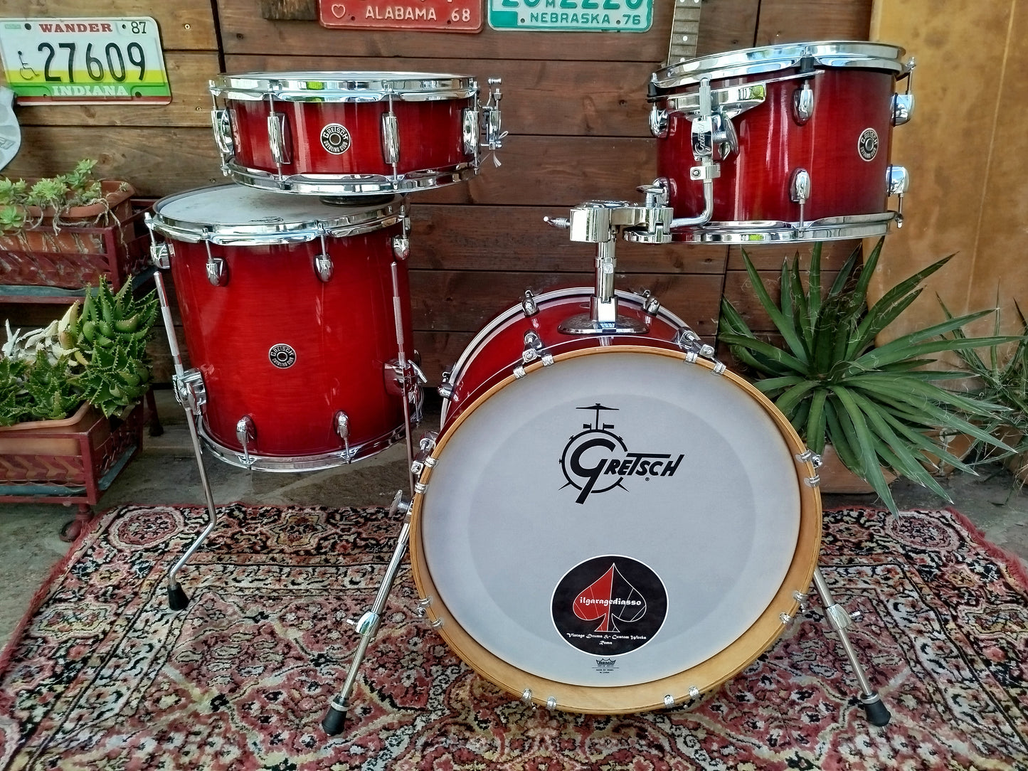 GRETSCH Catalina Club Jazz CT1-J484, Gloss Crimson Burst, ex demo.