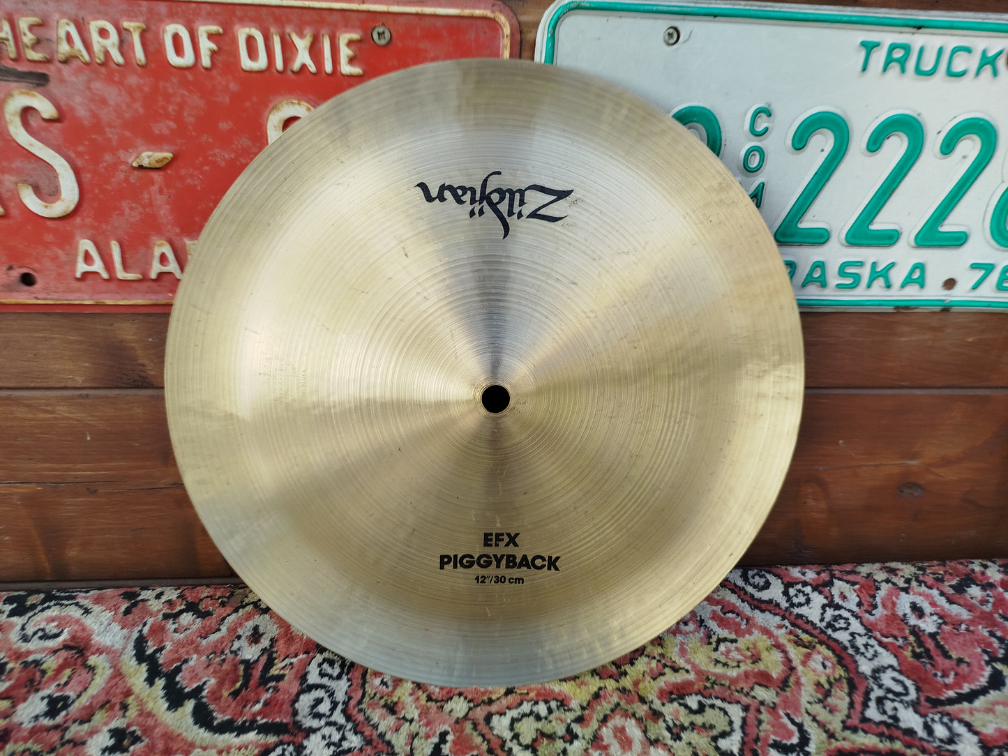 ZILDJIAN A 12" EFX Piggyback. 1990s.