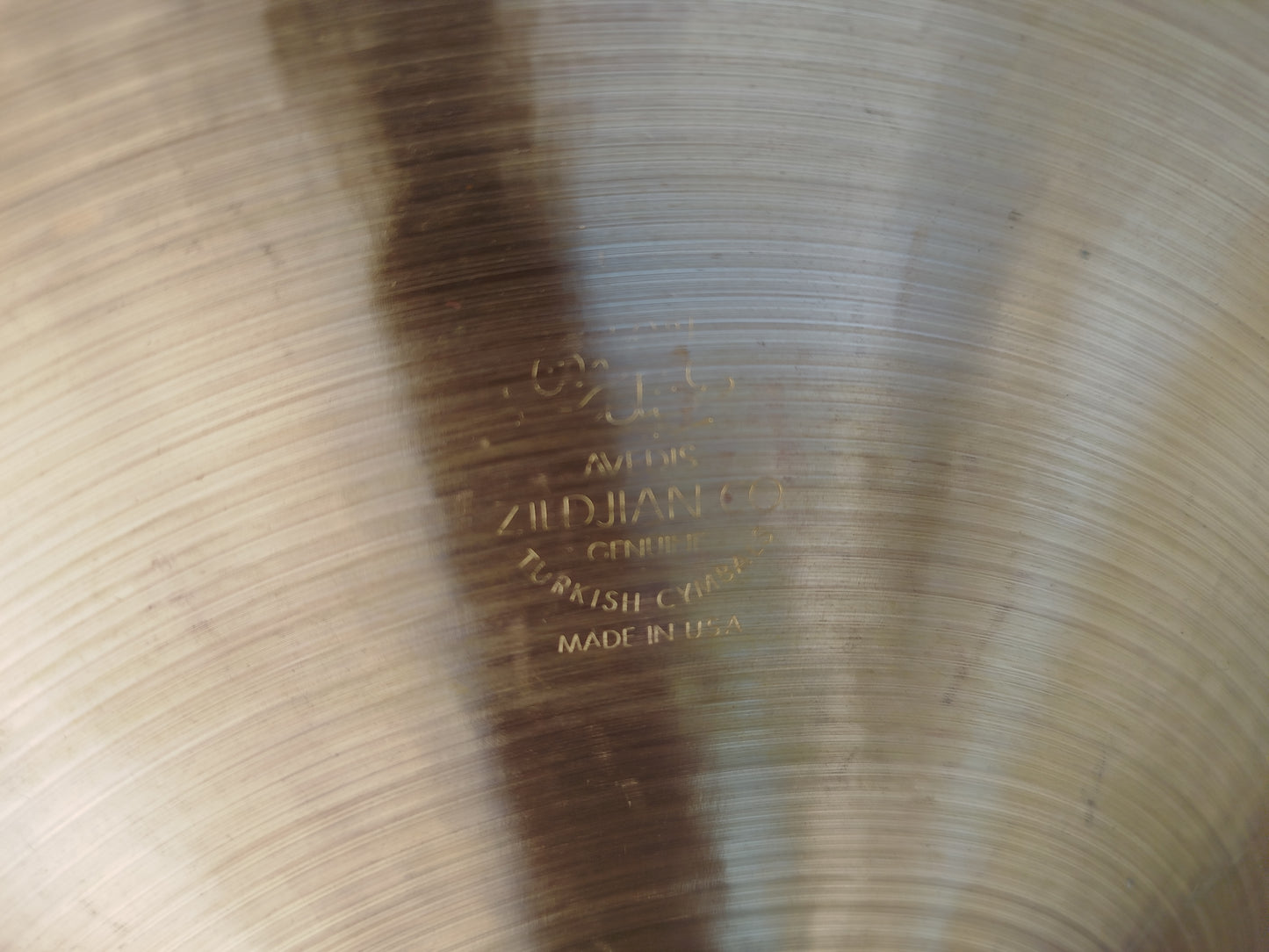 ZILDJIAN A 12" EFX Piggyback. 1990s.