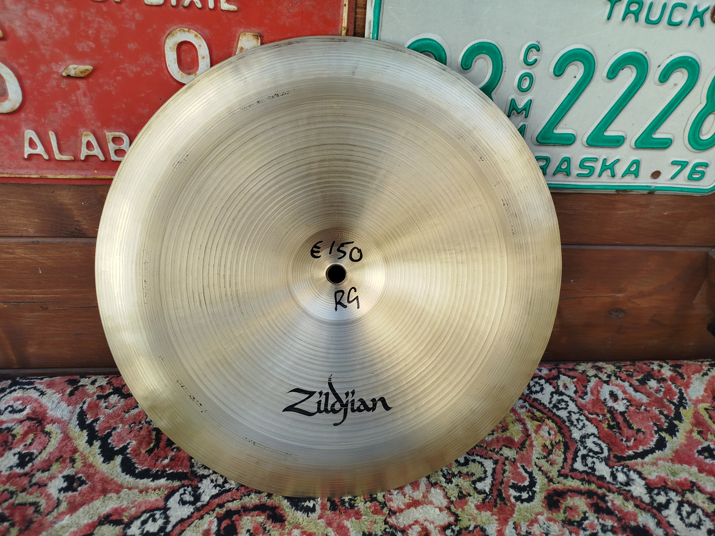 ZILDJIAN A 12" EFX Piggyback. 1990s.