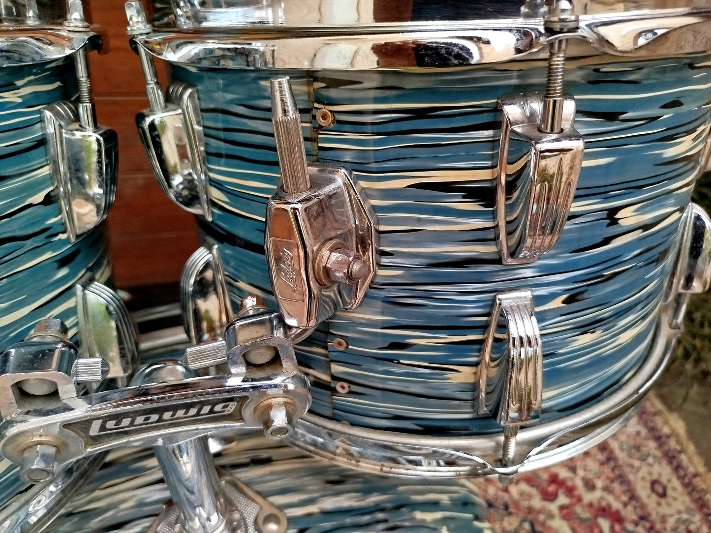 LUDWIG Big Beat 1978/79 Oyster Blue Pearl.