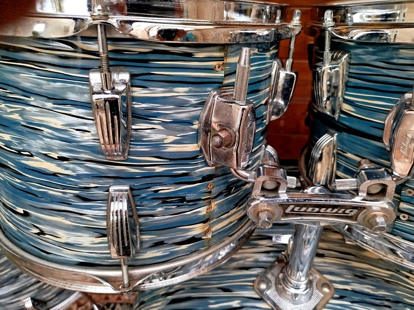 LUDWIG Big Beat 1978/79 Oyster Blue Pearl.