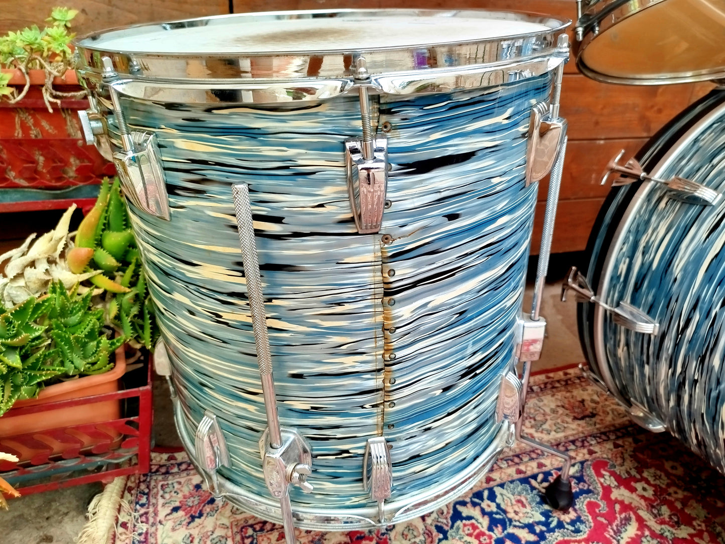 LUDWIG Big Beat 1978/79 Oyster Blue Pearl.