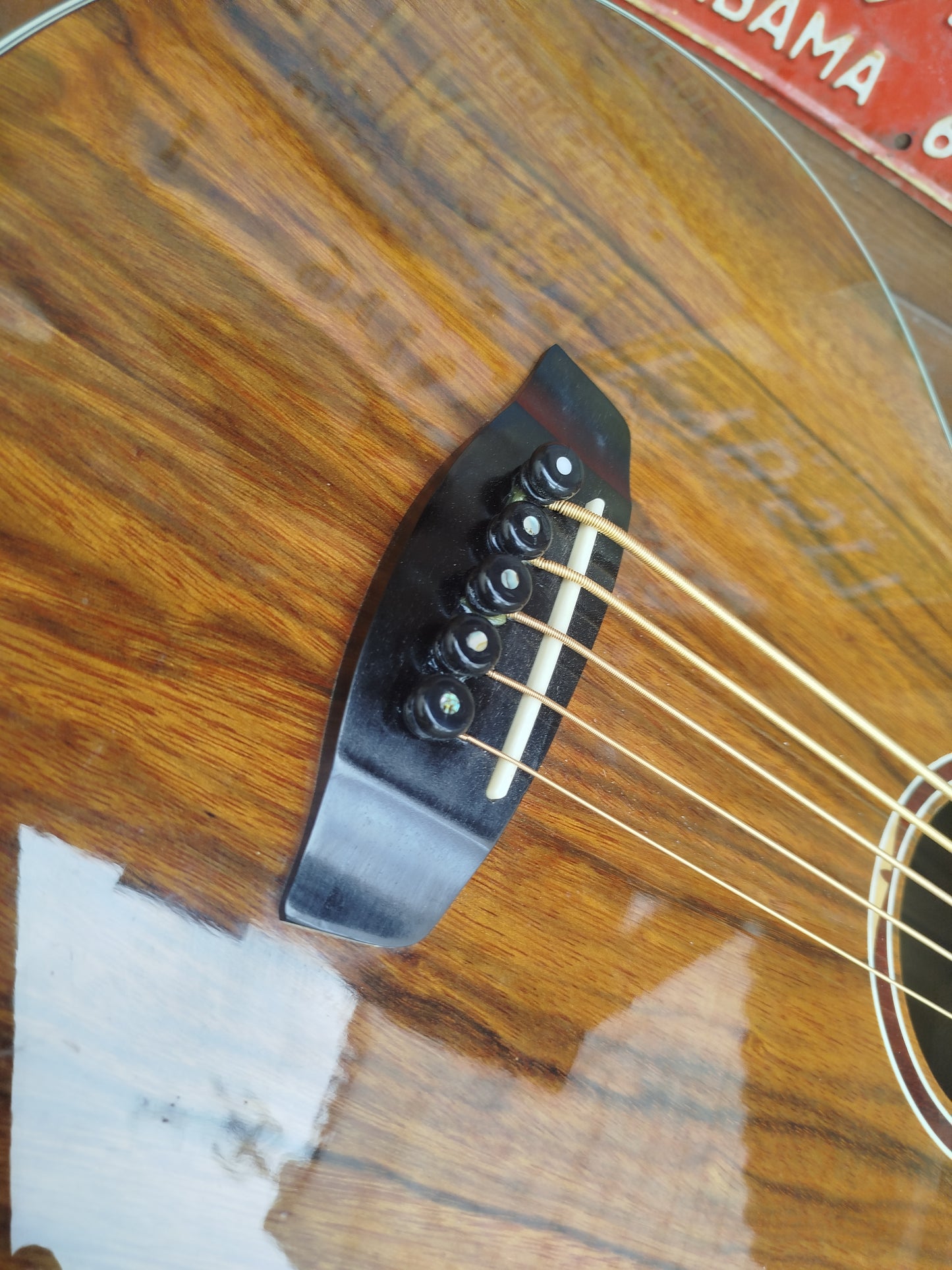 ORTEGA D3C-5 acoustic bass, usato.