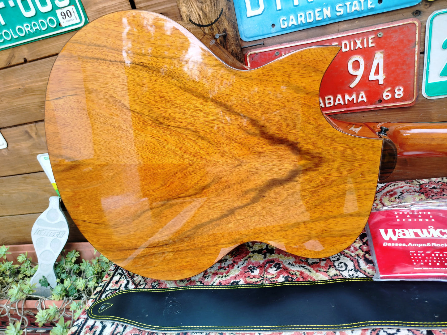 ORTEGA D3C-5 acoustic bass, usato.