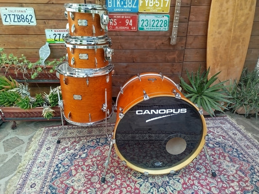 CANOPUS Yaiba II Groove Kit, Birch Antique Amber Matt.