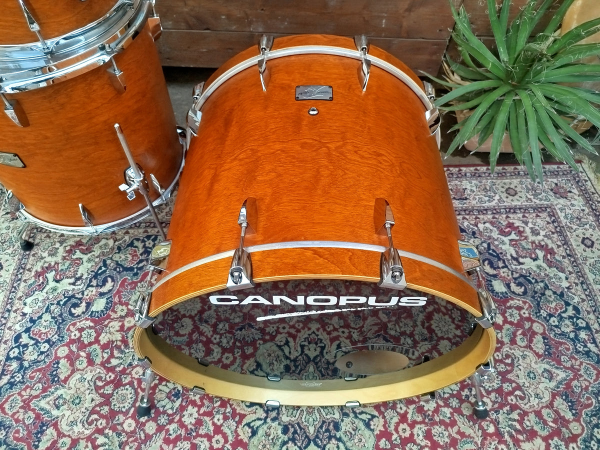 CANOPUS Yaiba II Groove Kit, Birch Antique Amber Matt.