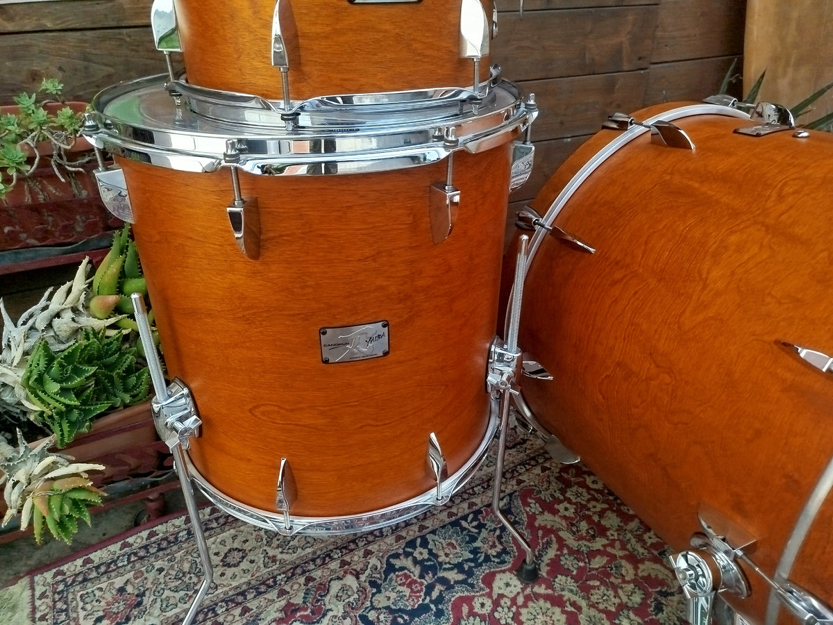 CANOPUS Yaiba II Groove Kit, Birch Antique Amber Matt.
