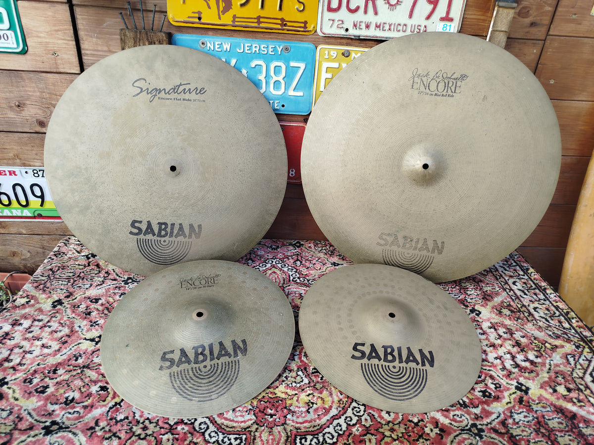 SABIAN Encore Jack De Johnette Signature set, 1990s.