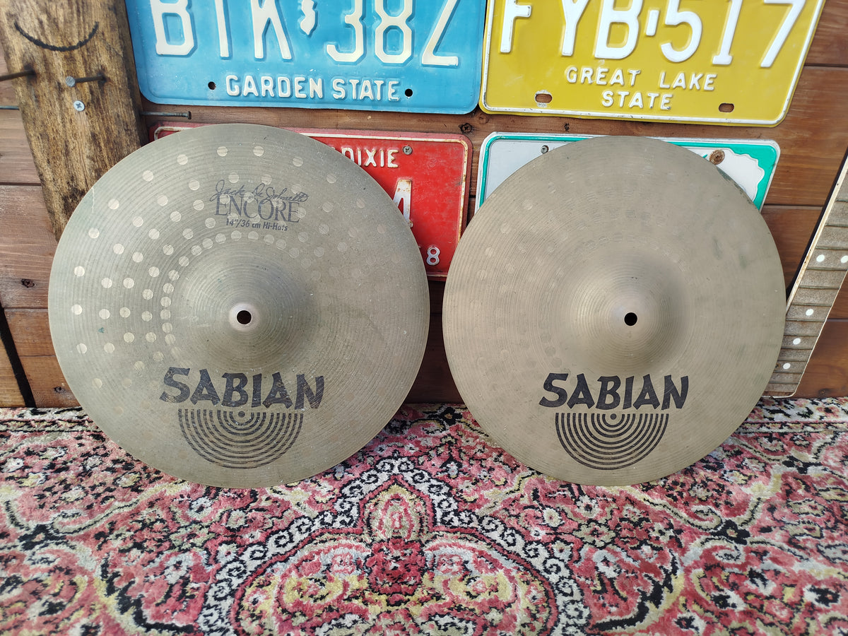 SABIAN Encore Jack De Johnette Signature set, 1990s.