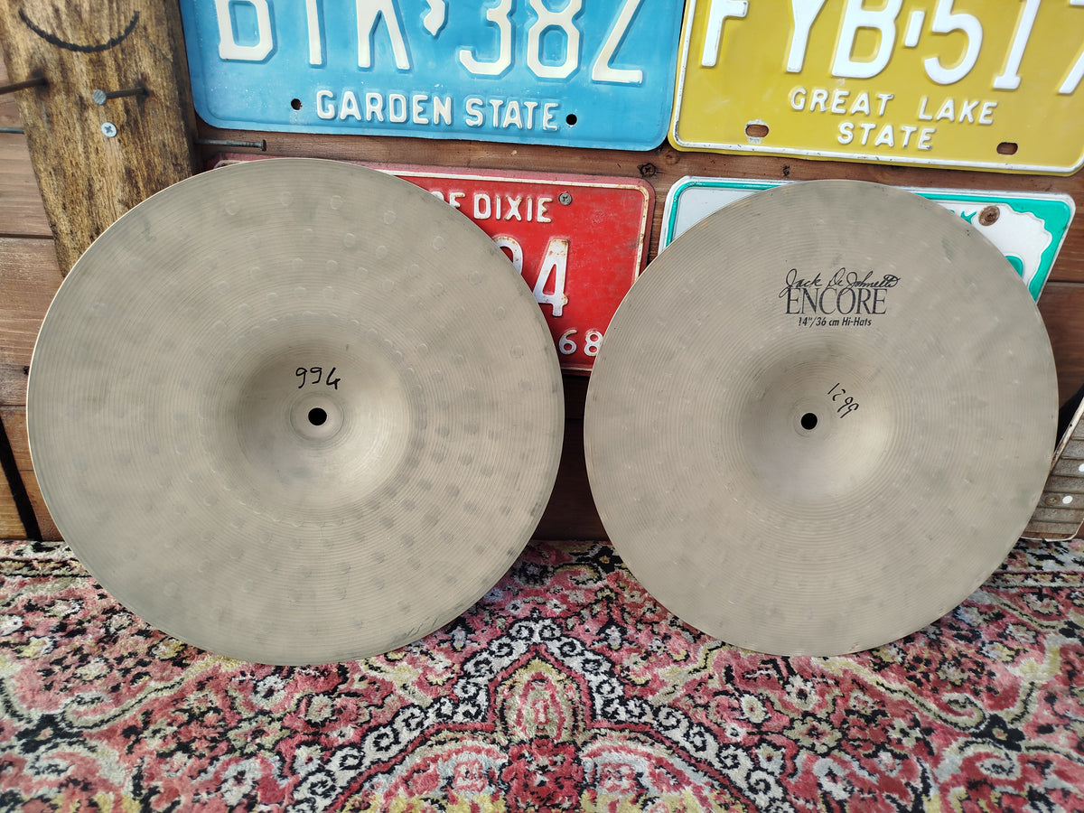 SABIAN Encore Jack De Johnette Signature set, 1990s.