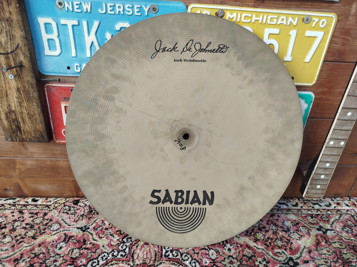 SABIAN Encore Jack De Johnette Signature set, 1990s.