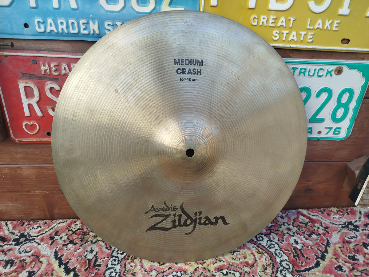 ZILDJIAN A 16" Medium Crash, 1995.