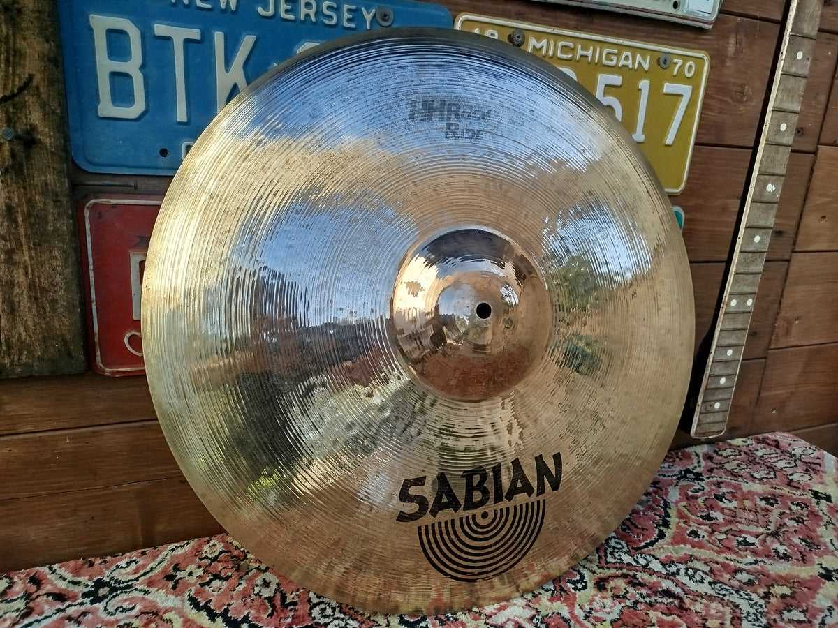 SABIAN HH 20" Rock Ride Brilliant, 1990s.
