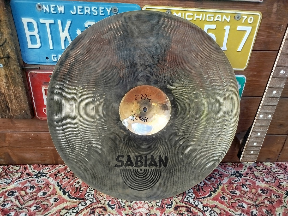 SABIAN HH 20" Rock Ride Brilliant, 1990s.