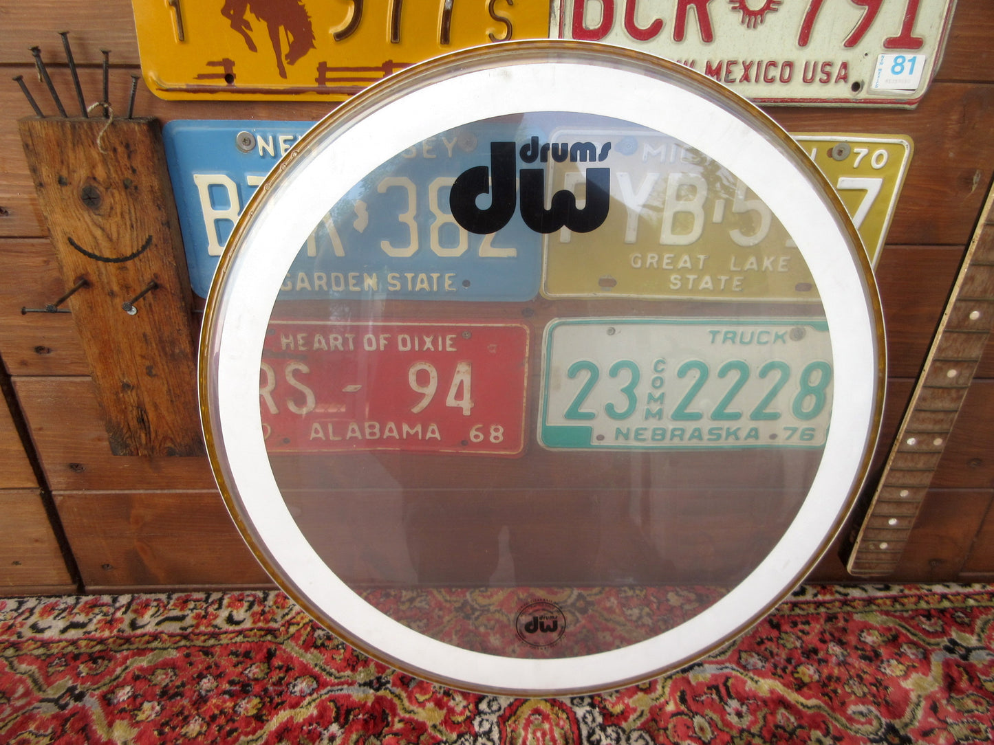DW 22” used bass drum head.